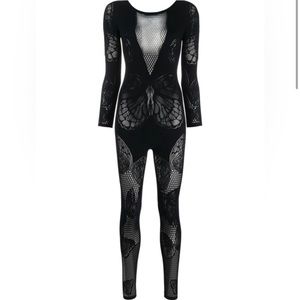 Wolford  butterfly net jumpsuit brand new worn once